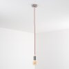 Cispus Lampadario a sospensione Nichel opaco, 1-Luce