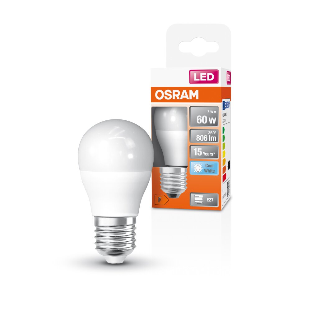 OSRAM LED Star E27 7,5 watt 4000 Kelvin 806 Lumen main product photo