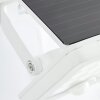 Brilliant Luton Applique da esterno LED Bianco, 1-Luce, Sensori di movimento