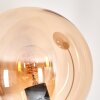 Gastor Lampada da terra - Vetro 15 cm Ambrato, Chiaro, Grigio fumo, 3-Luci