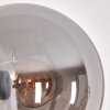 Gastor Lampada da terra - Vetro 15 cm Ambrato, Grigio fumo, 5-Luci