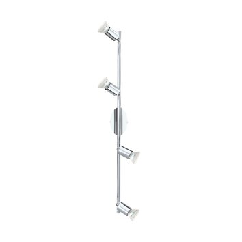 Eglo Rosaro 1 Applique LED Cromo, 4-Luci