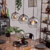 Ripoll Lampadario a sospensione Nero, 3-Luci