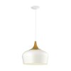 Eglo OBREGON Lampada a sospensione Legno chiaro, Fucsia, 1-Luce