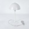 Lampada a forma di fungo  Sandvig Lampada da tavolo Bianco, 1-Luce