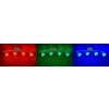 Leuchten Direkt LOLA-LOTTA Plafoniera LED Acciaio inox, 4-Luci, Telecomando, Cambia colore