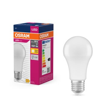 Illuminazione Osram E27 LED 13 Watt Bianco caldo 1521 Lumen