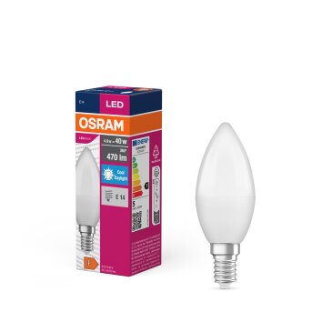 Illuminazione Osram E14 LED 4.9 Watt Bianco neutro 470 Lumen