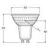 Illuminazione Osram GU10 LED 4.3 Watt Bianco caldo 350 Lumen