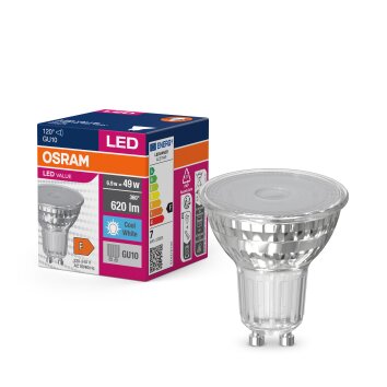 Illuminazione Osram GU10 LED 6.9 Watt Bianco neutro 620 Lumen