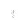 Illuminazione Osram E27 LED 2.2 Watt Bianco neutro 470 Lumen