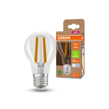 Illuminazione Osram E27 LED 2.2 Watt Bianco neutro 470 Lumen