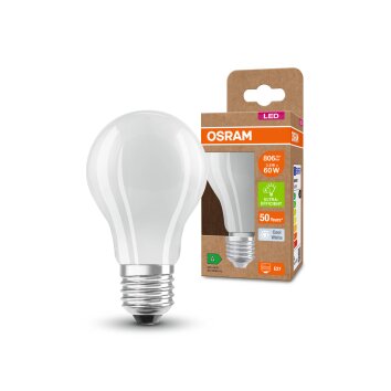 Illuminazione Osram E27 LED 3.8 Watt Bianco neutro 806 Lumen