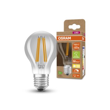 Illuminazione Osram E27 LED 8.2 Watt Bianco caldo dimmerabile 1521 Lumen