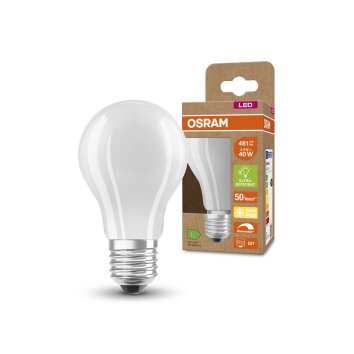 Illuminazione Osram E27 LED 2.6 Watt Bianco caldo dimmerabile 481 Lumen