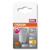 Illuminazione Osram GU10 LED 3 Watt Bianco caldo dimmerabile 230 Lumen