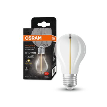 Illuminazione Osram E27 LED 1.8 Watt Bianco caldo 100 Lumen