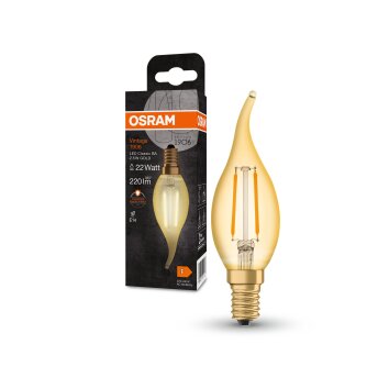 Illuminazione Osram E14 LED 2.5 Watt Bianco caldo 220 Lumen