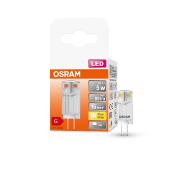 Illuminazione Osram G4 LED 0.6 Watt Bianco caldo 55 Lumen