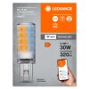 Illuminazione Ledvance G9 LED 3.5 Watt Bianco caldo dimmerabile 320 Lumen