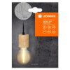 Illuminazione Ledvance 1906 Lampada a sospensione Aspetto del legno, 1-Luce