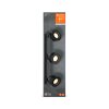 Illuminazione Ledvance Decor Plafoniera LED Nero, 3-Luci