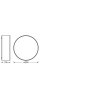 Illuminazione Ledvance Orbis Plafoniera Bianco, 1-Luce