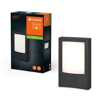 Illuminazione Ledvance Endura Lampada da parete per esterno LED Grigio, 1-Luce