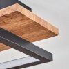 Cascada Plafoniera LED Ottone, Écru, Nero, 1-Luce