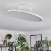 Rishult Plafoniera LED Bianco, 1-Luce