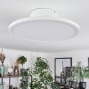 Rishult Plafoniera LED Bianco, 1-Luce