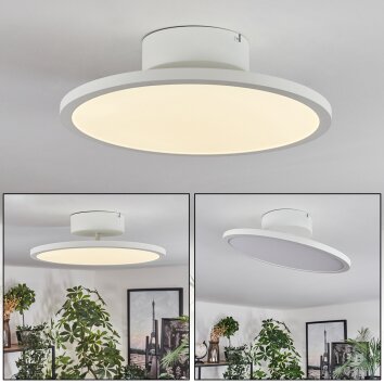 Rishult Plafoniera LED Bianco, 1-Luce