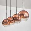 Koyoto Lampada a sospensione Chiaro, Ramato, 4-Luci