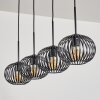 Oravi Lampada a sospensione Nero, 4-Luci
