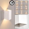 Hoods Lampada da parete per esterno, Lampade Up & Down, Applique LED Bianco, 1-Luce