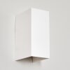 Hoods Lampada da parete per esterno, Lampade Up & Down, Applique LED Bianco, 1-Luce