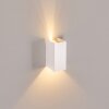 Hoods Lampada da parete per esterno, Lampade Up & Down, Applique LED Bianco, 1-Luce