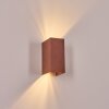 Hoods Lampada da parete per esterno, Lampade Up & Down, Applique LED Ruggine, 1-Luce