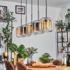 Lauden Lampada a sospensione Ambrato, Chiaro, Grigio fumo, 5-Luci