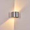 Tamarin Lampada da parete per esterno, Lampade Up & Down, Applique LED Argento, 1-Luce