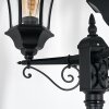 Etoe Lampione multibraccia, Illuminazione viale Nero, 3-Luci