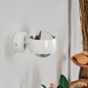 Sapri Lampade Up & Down, Applique Bianco, 1-Luce