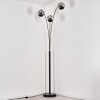 Koyoto Lampada da terra Nero, 3-Luci