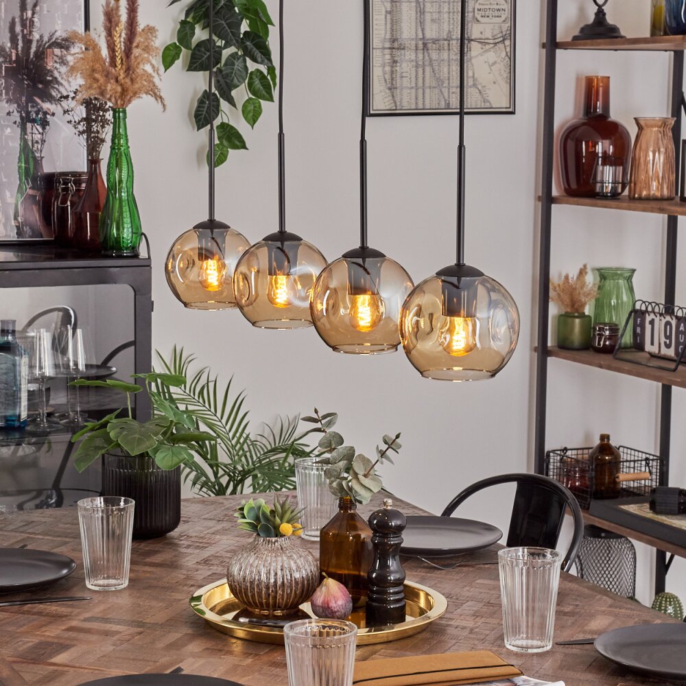 Ripoll Lampada a sospensione Ambrato, 4-Luci main product photo