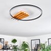 Pompu Plafoniera LED Écru, Nero, 1-Luce