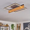 Pompu Plafoniera LED Écru, Nero, 1-Luce