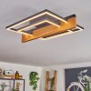 Pompu Plafoniera LED Écru, Nero, 1-Luce