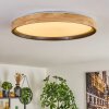 Melstad Plafoniera LED Écru, Nero, Bianco, 1-Luce