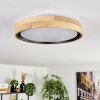 Melstad Plafoniera LED Écru, Nero, Bianco, 1-Luce