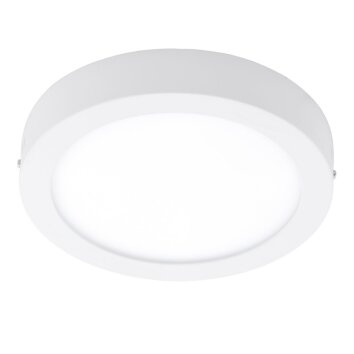 Eglo FUEVA 1 Applique e plafoniera da incasso LED Bianco, 1-Luce